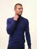 CONNOR pullover rollkragen nachtblau