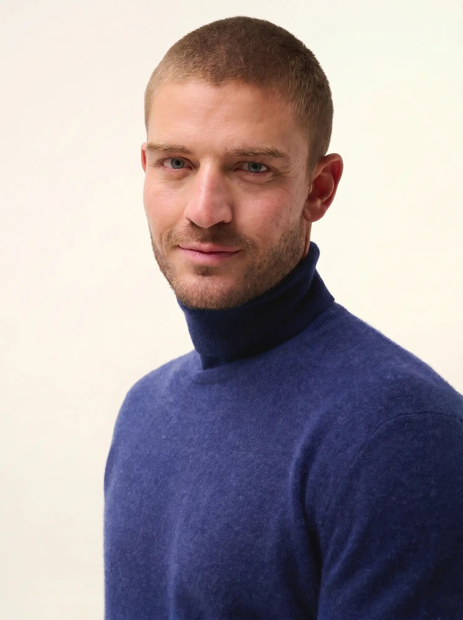 CONNOR pullover rollkragen nachtblau