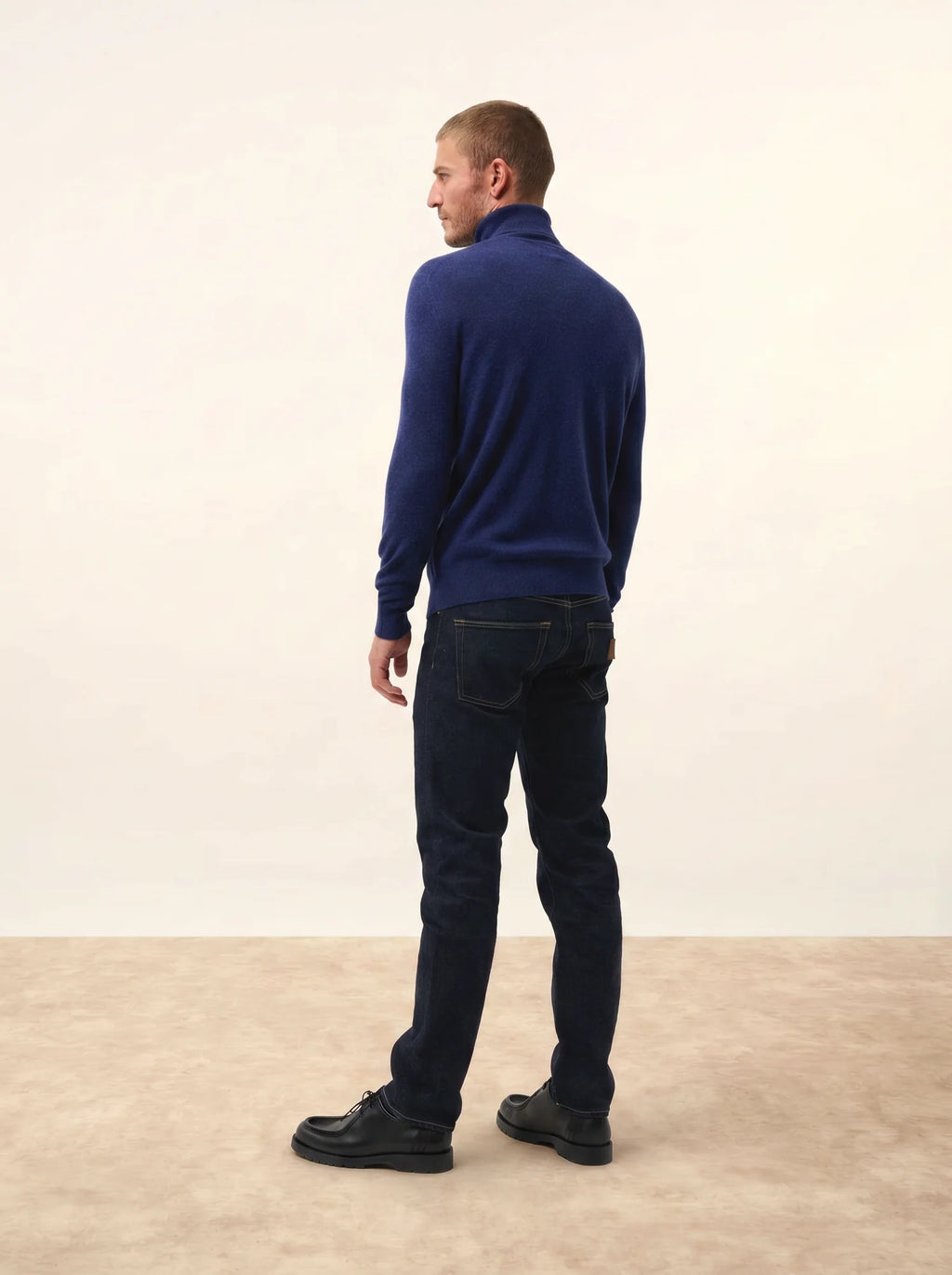 CONNOR pullover rollkragen nachtblau
