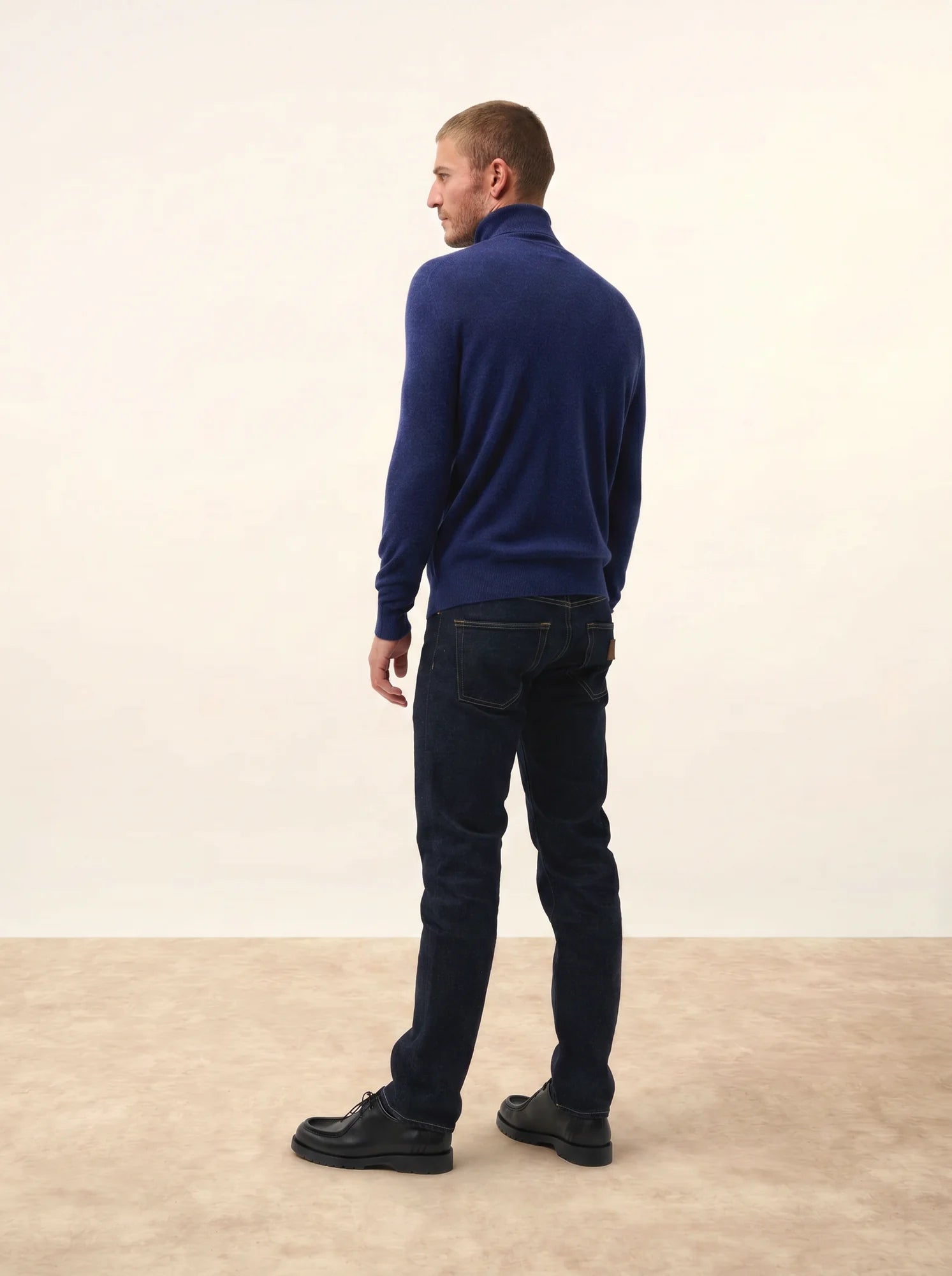 CONNOR pullover rollkragen nachtblau