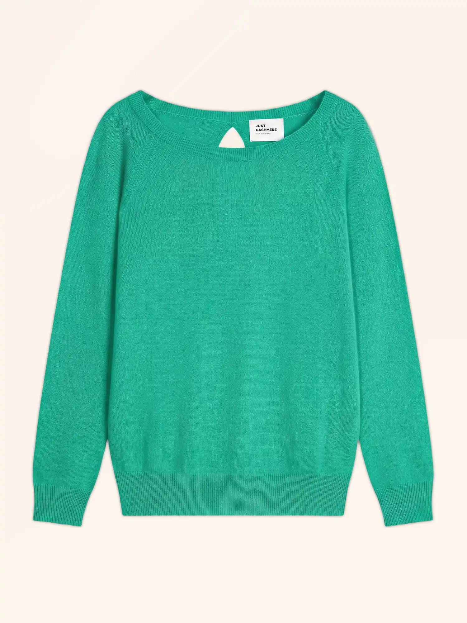 ABIGAILE pullover u-boot-ausschnitt tropfen hinten jungle