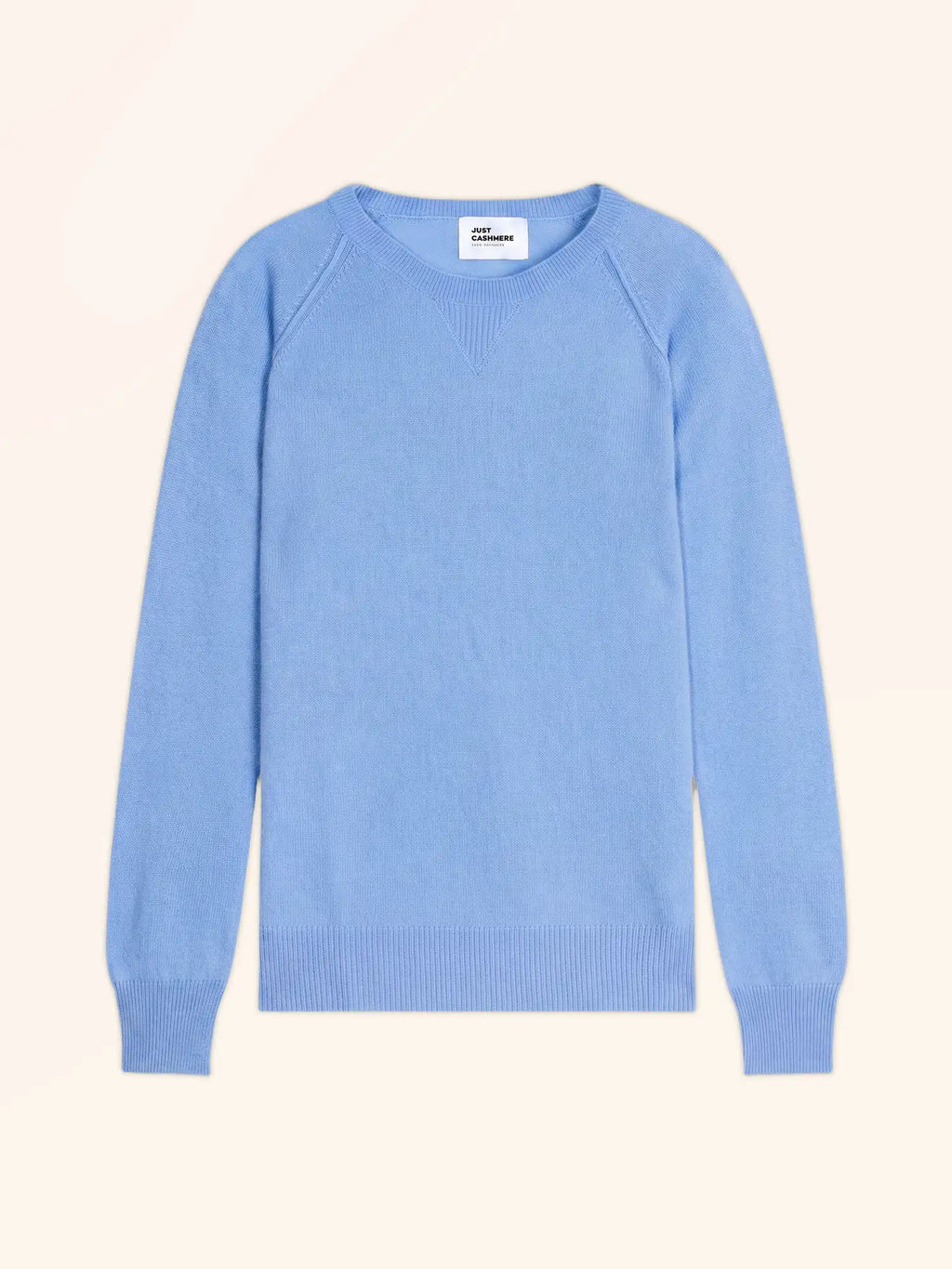 HELEN pullover rundhalsausschnitt blau bébé