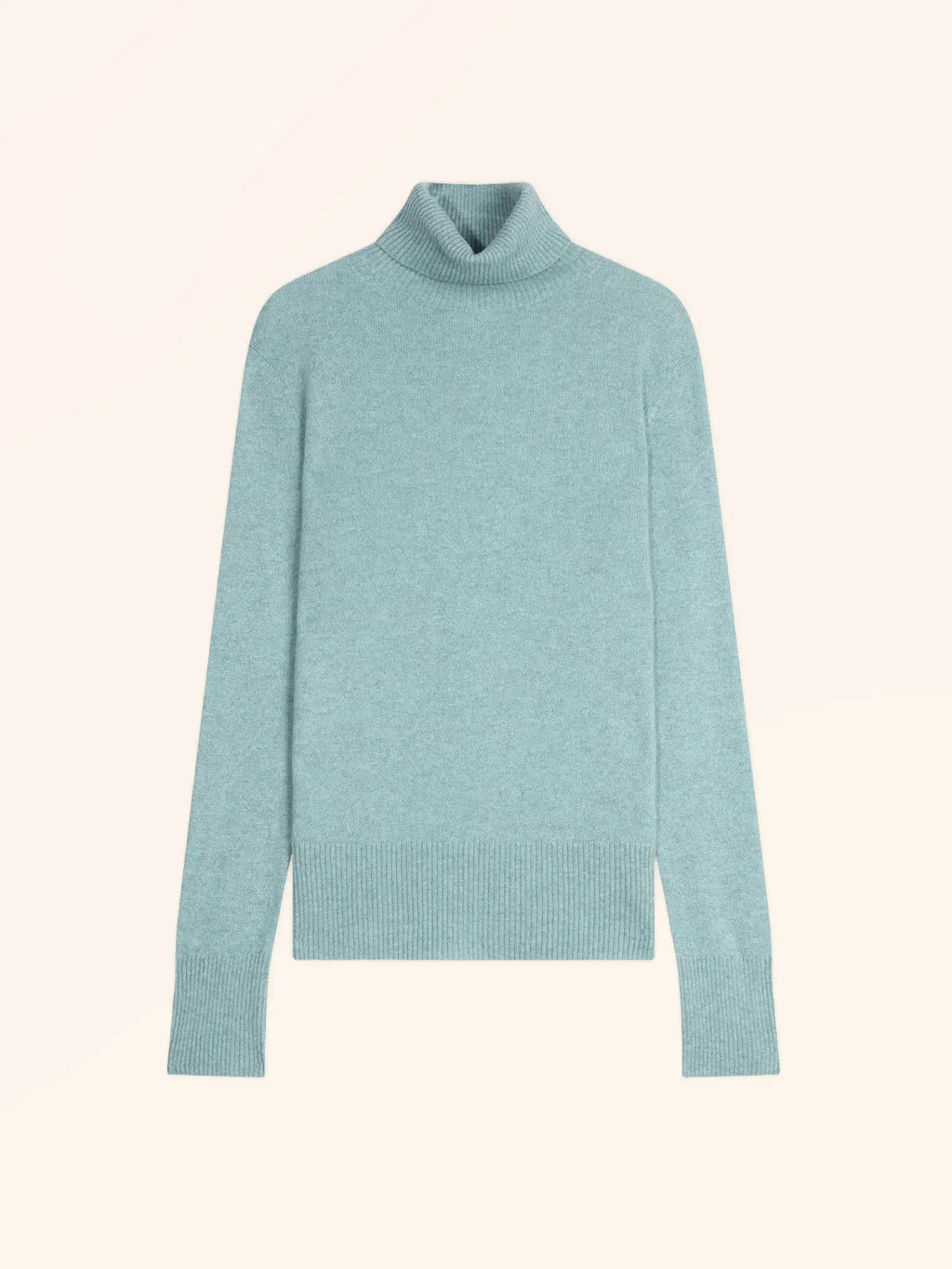 LEXIE pullover rollkragen aqua meliert
