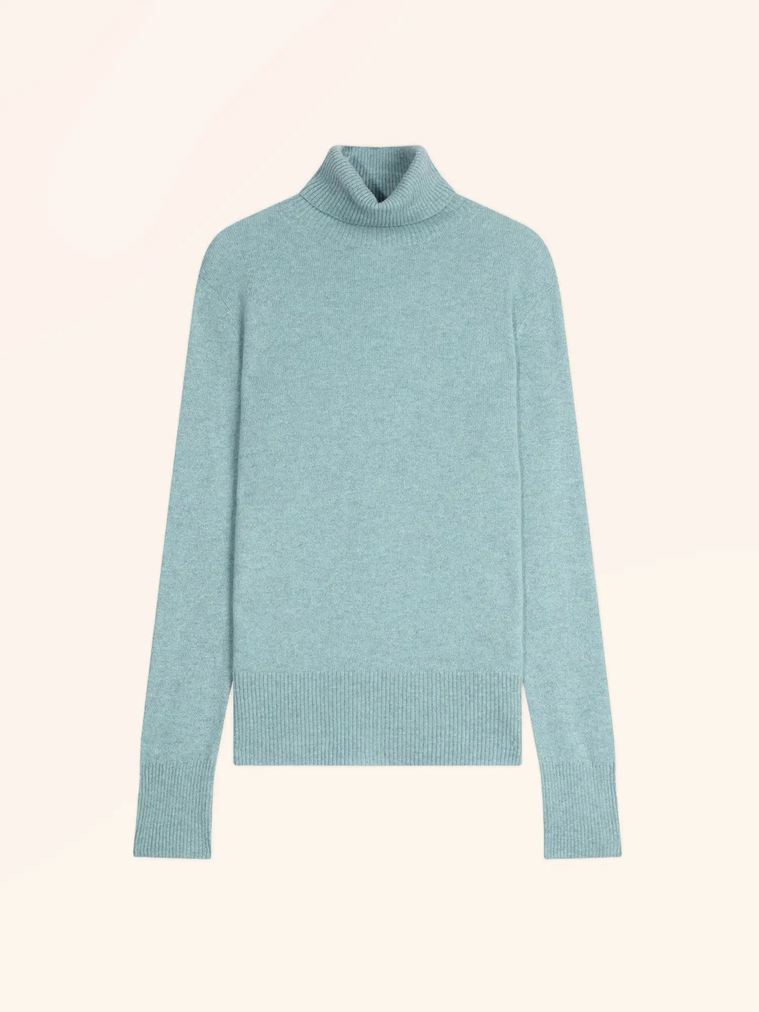 LEXIE pullover rollkragen aqua meliert