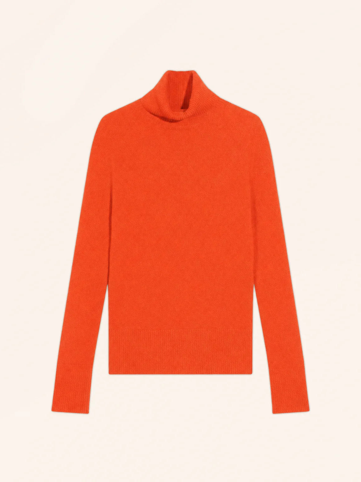 LEXIE pullover rollkragen orange