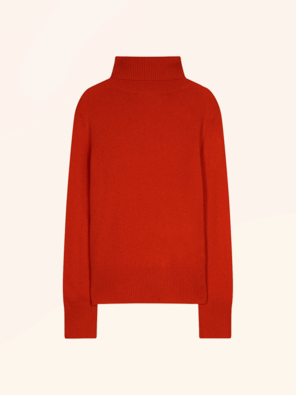 LEXIE pullover rollkragen tomate