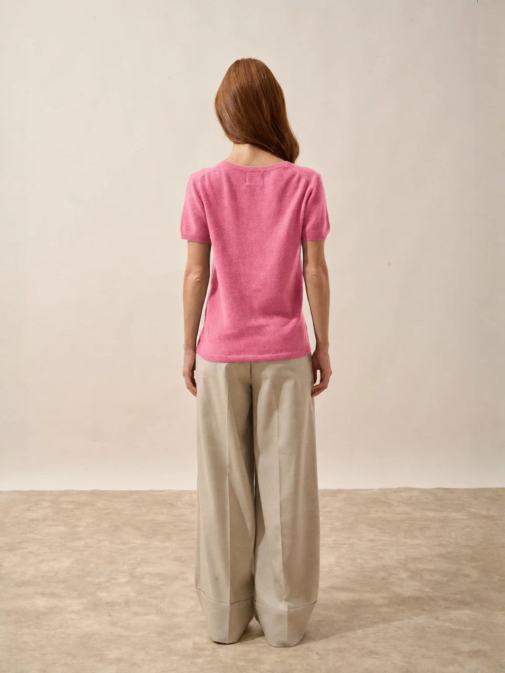 GLAMIS t-shirt v-ausschnitt fraise