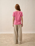 GLAMIS t-shirt v-ausschnitt fraise