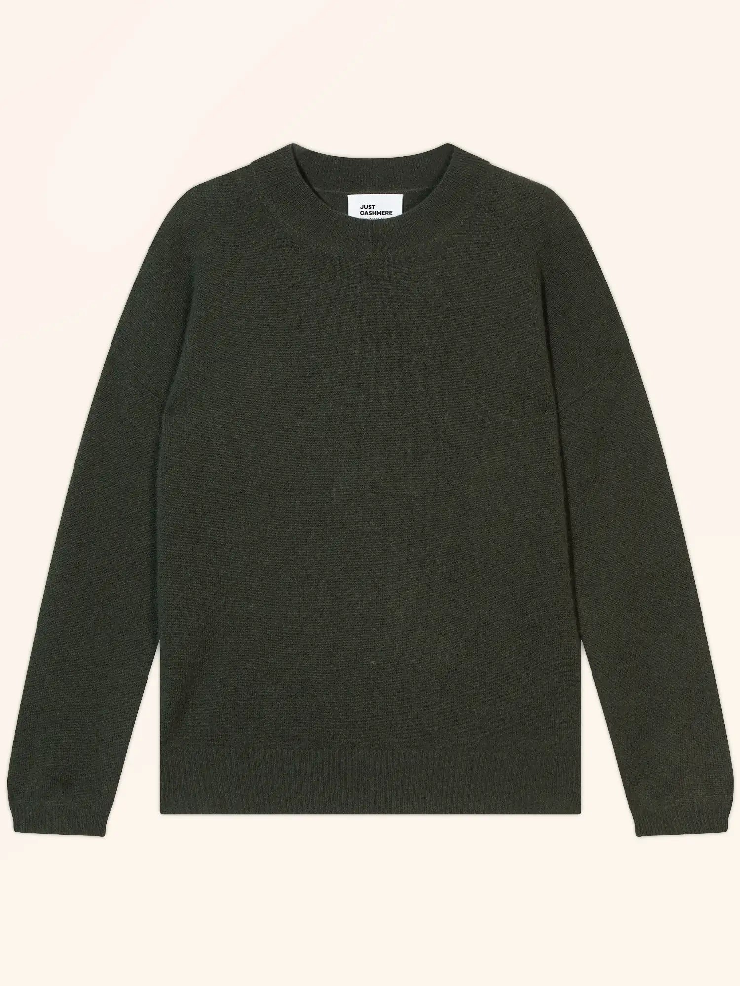 KAYLA pullover rundhalsausschnitt khaki