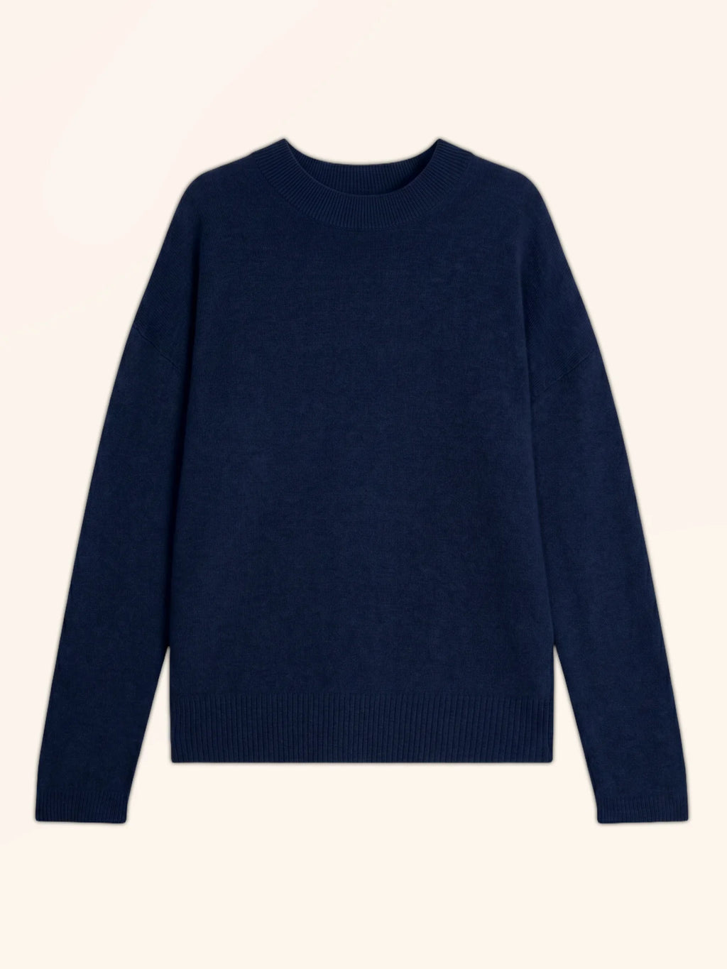 KAYLA pullover rundhalsausschnitt marineblau