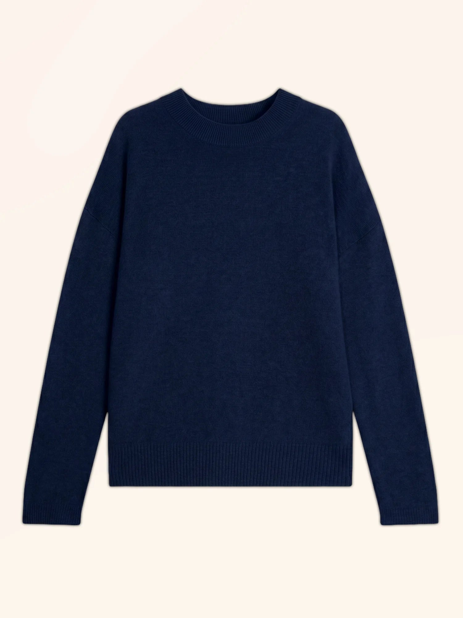 KAYLA pullover rundhalsausschnitt marineblau