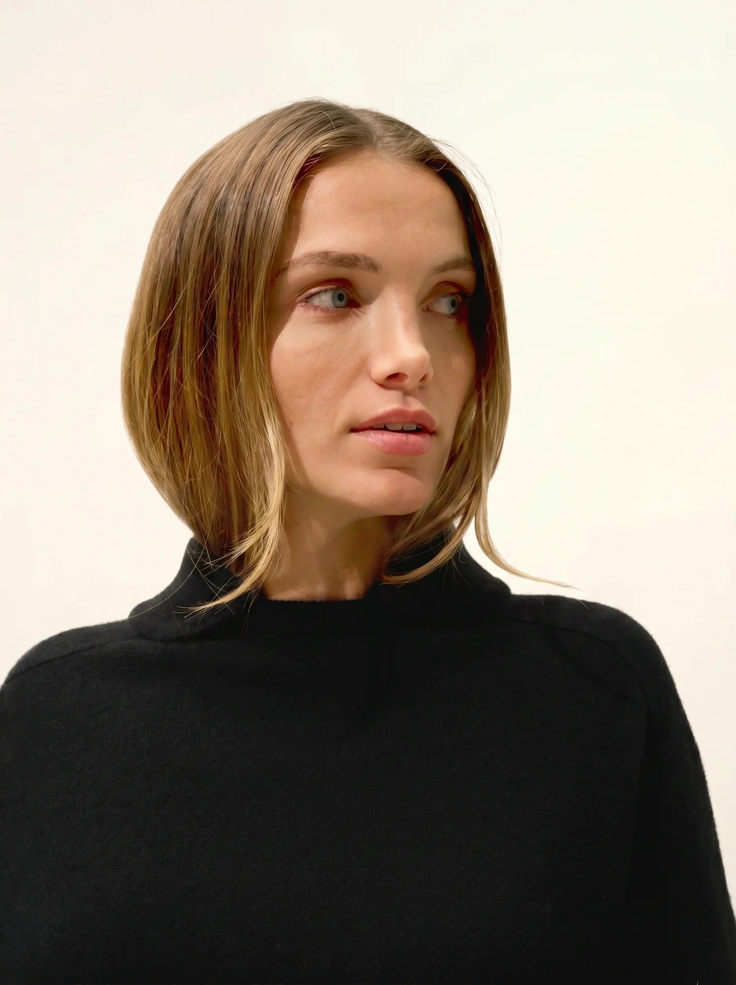 PIURA pullover col claudine schwarz