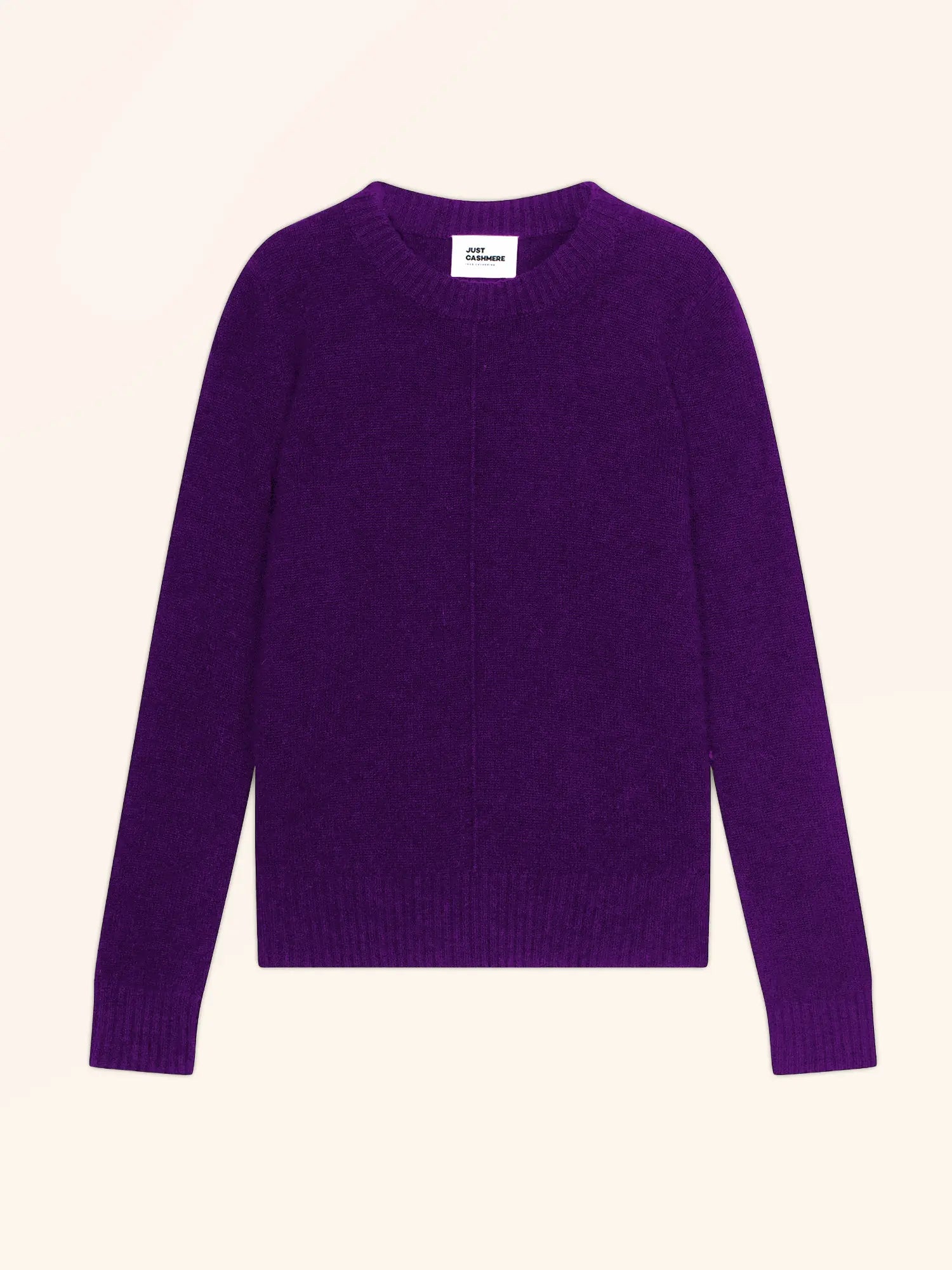 WILL pullover rundhalsausschnitt 4-fädig violette