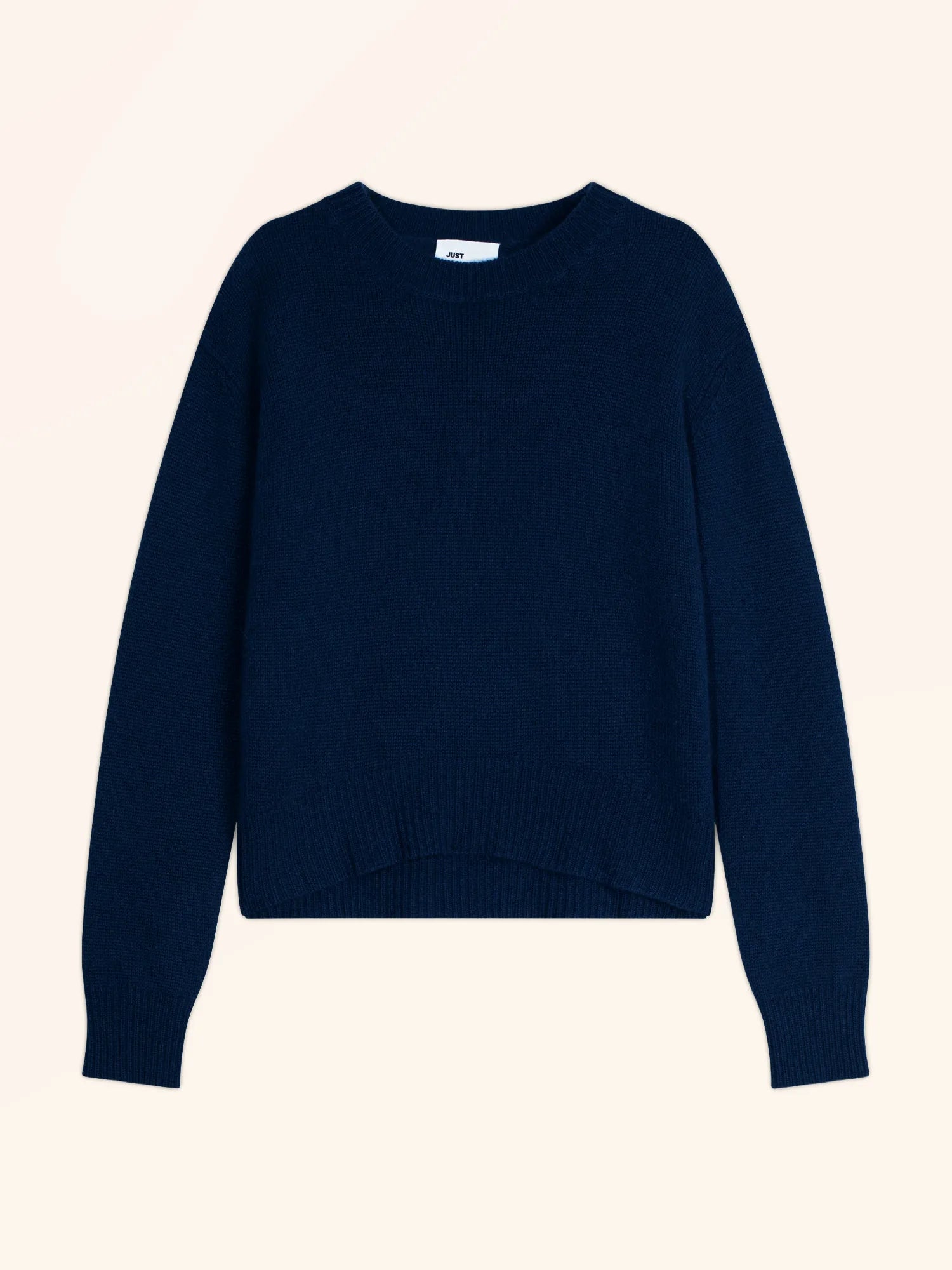 MARGAUX pullover rundhalsausschnitt 6-fädig minuit