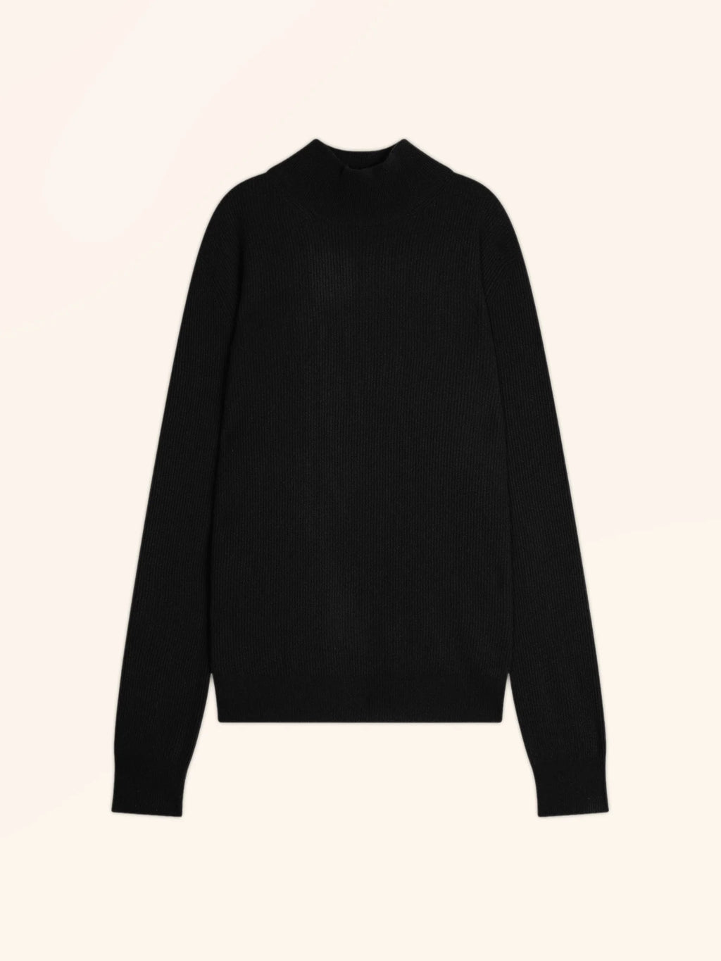 EVA pullover stehkragen schwarz