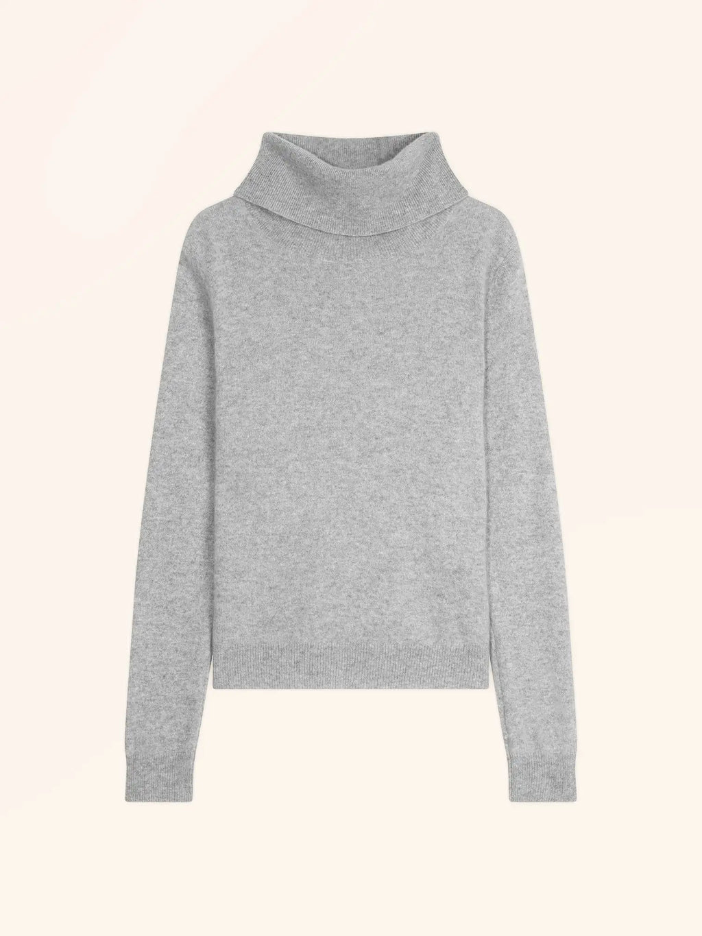 DONATELLA pullover rollkragen wolke meliert