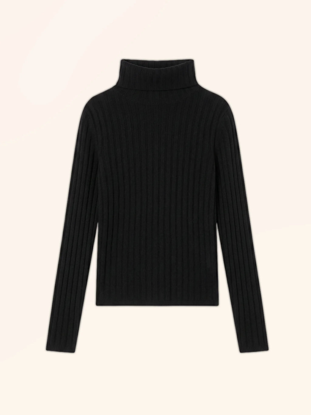 SUNNEVA pullover stehkragen 4-fädig schwarz