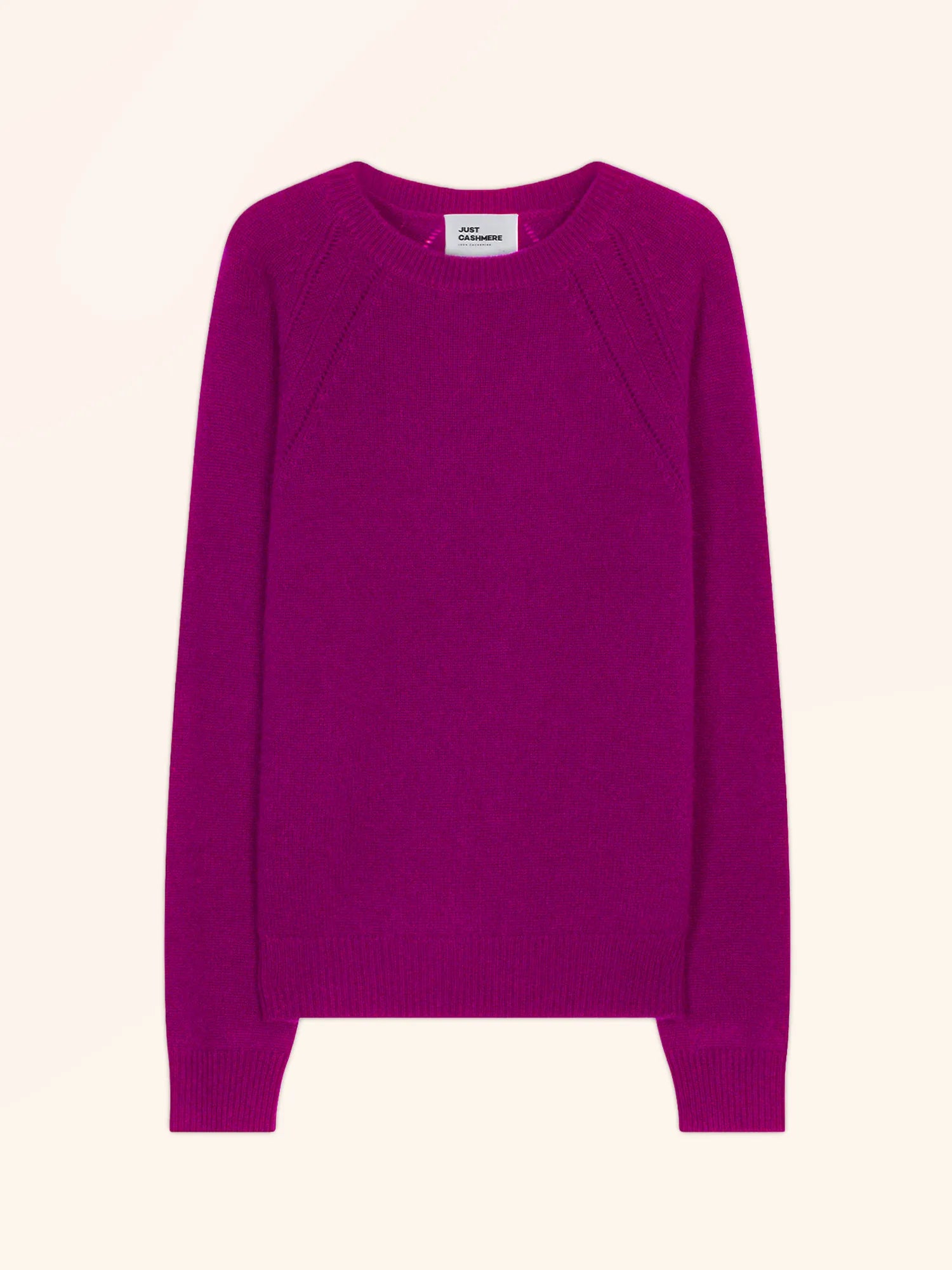 AREQUIPA pullover rundhalsausschnitt 4-fädig violine