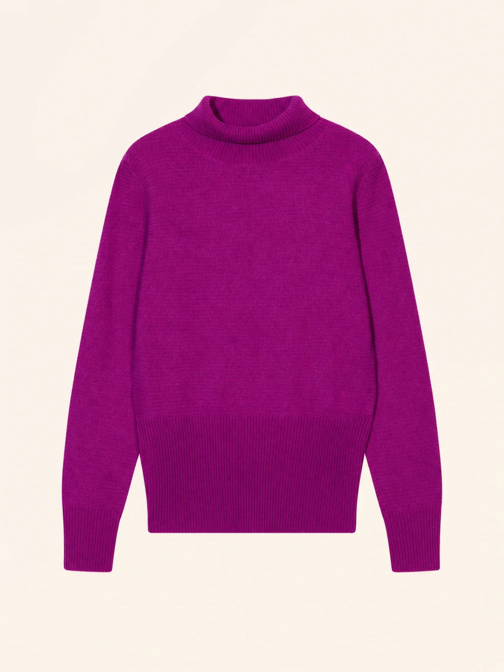 UDNY pullover rollkragen violine
