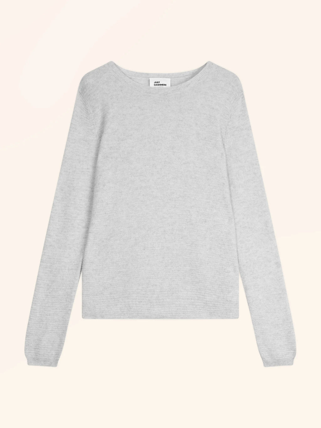 NETHY pullover u-boot-ausschnitt perlgrau meliert