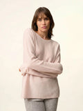 NETHY pullover u-boot-ausschnitt poudre