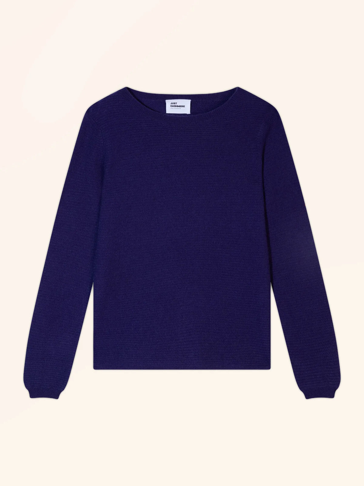 NETHY Pull Col Bateau Violet Profond