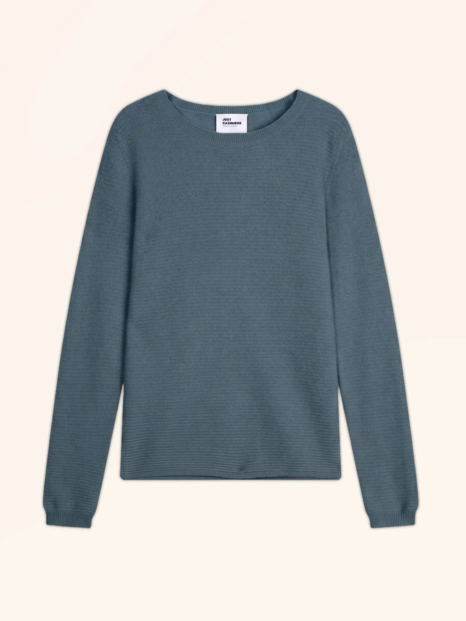 NETHY pullover u-boot-ausschnitt grün petrol meliert