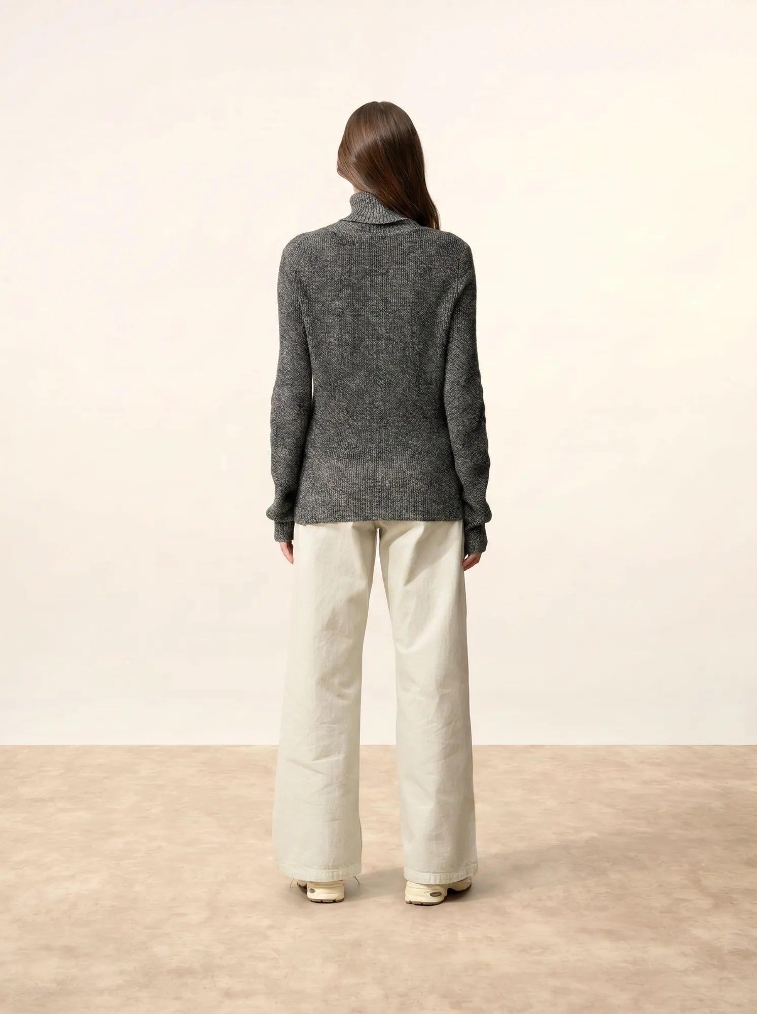 BILL pullover rollkragen schwarz und weiß