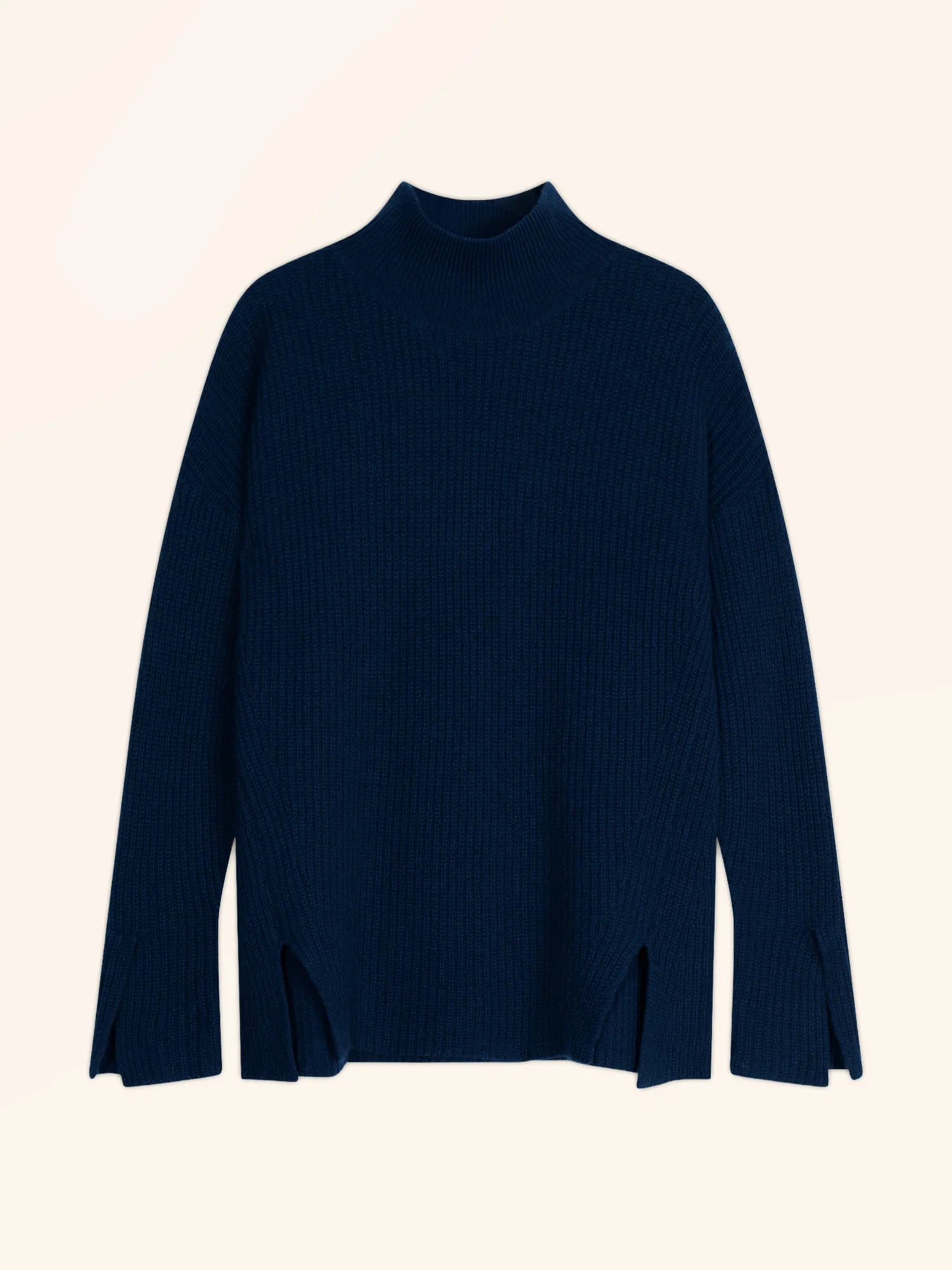 LOUISE pullover stehkragen 4-fädig minuit