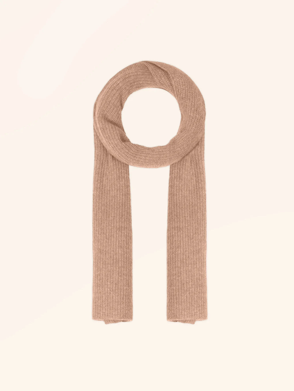 LEA schal 4-fädig camel meliert