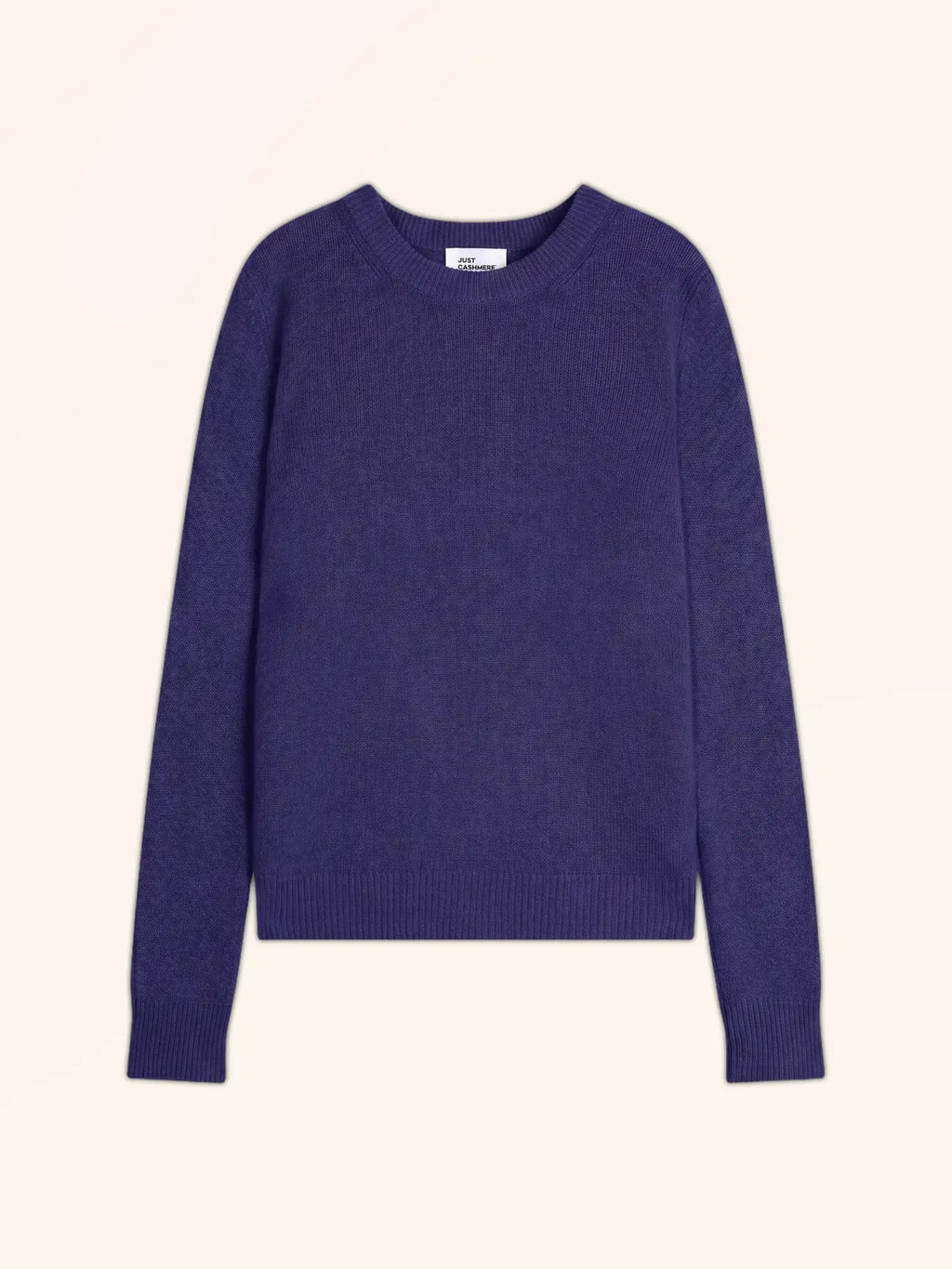 LEXINI pullover rundhalsausschnitt 4-fädig violett