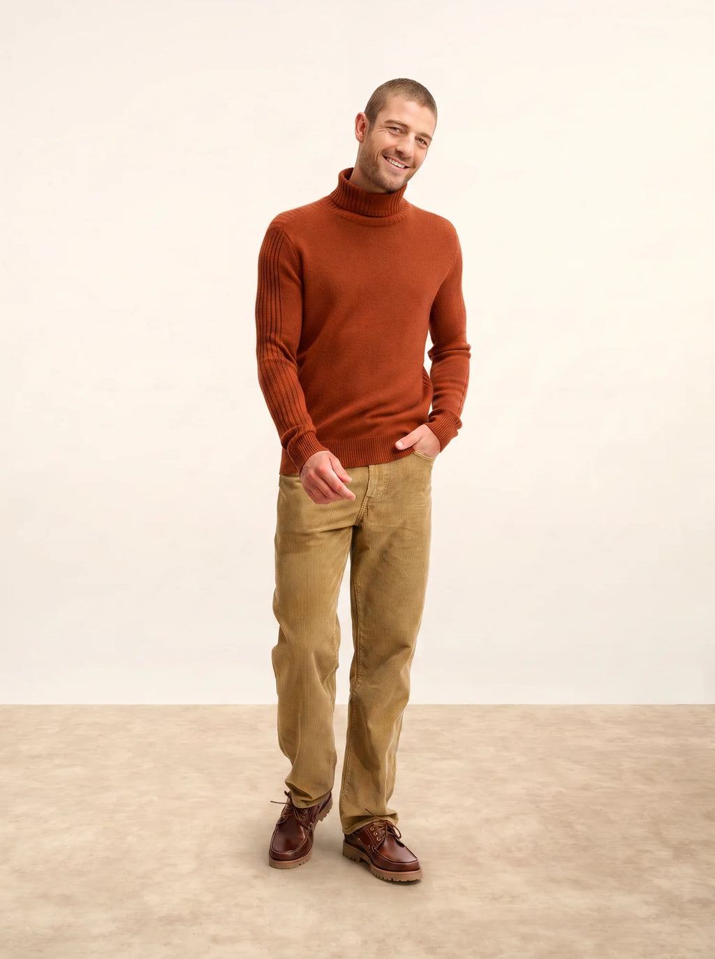 NOI pullover rollkragen 4-fädig écureuil