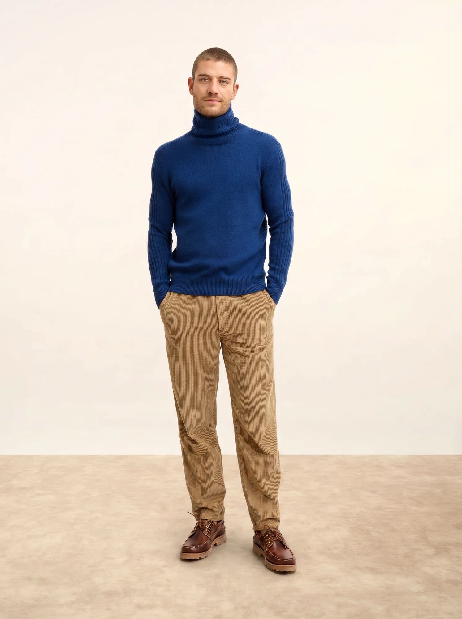 NOI pullover rollkragen 4-fädig minuit