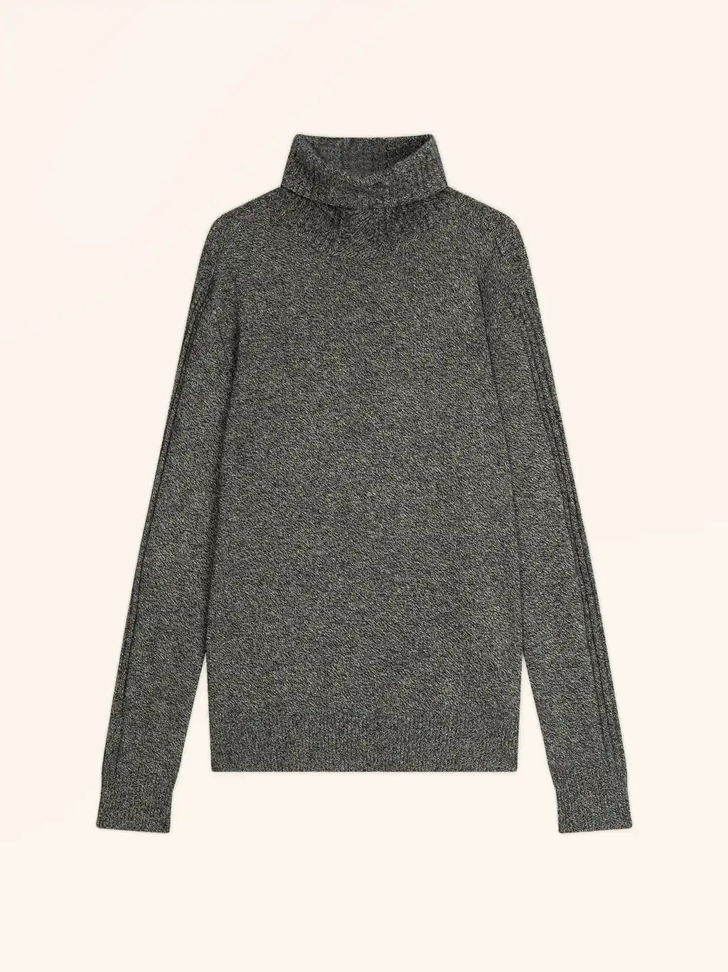 NOI pullover rollkragen 4-fädig schwarz und weiß