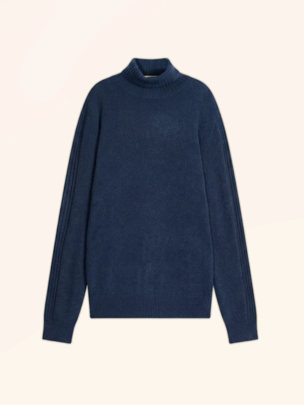 NOI pullover rollkragen 4-fädig océan meliert