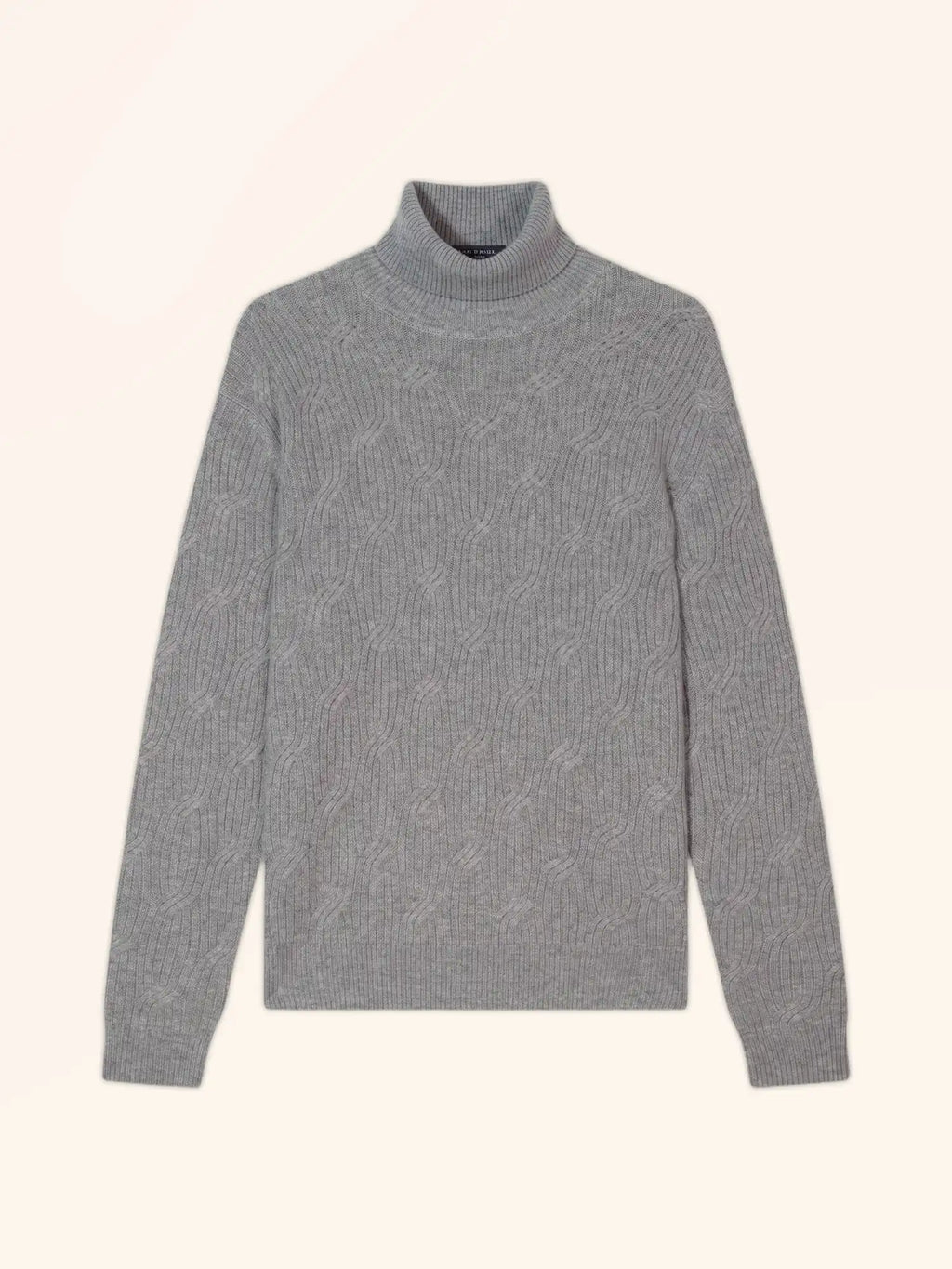 GOBA pullover rollkragen 4-fädig wolke meliert
