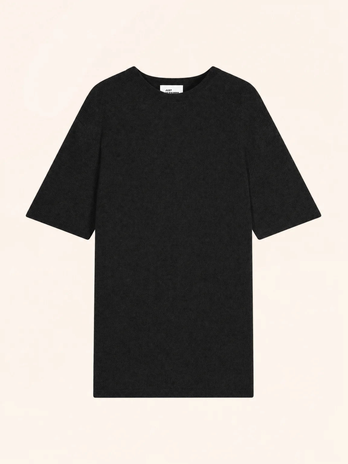 REBEKA t-shirt rundhalsausschnitt 4-fädig schwarz