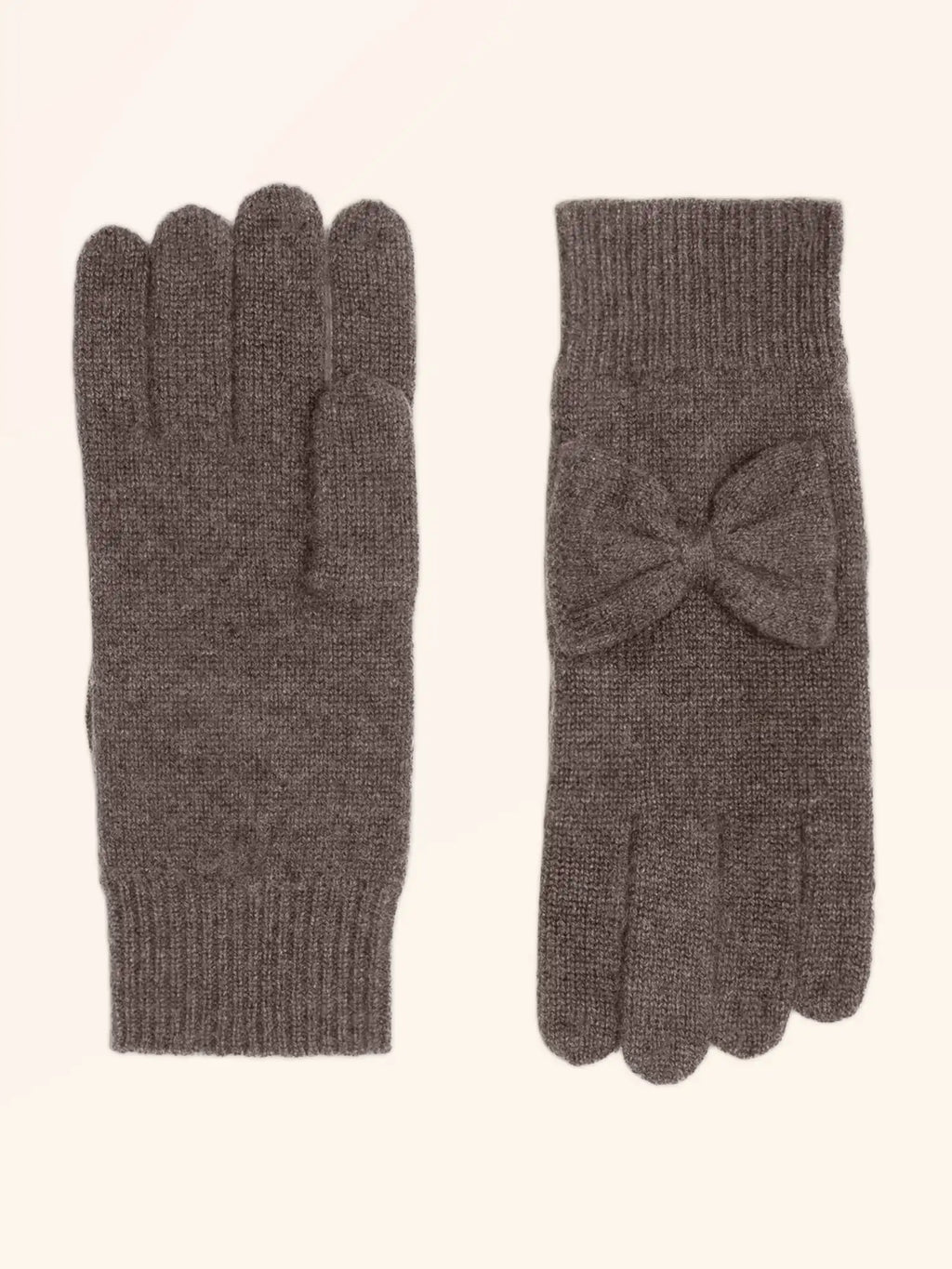 LUCY handschuhe 4-fädig taupe meliert