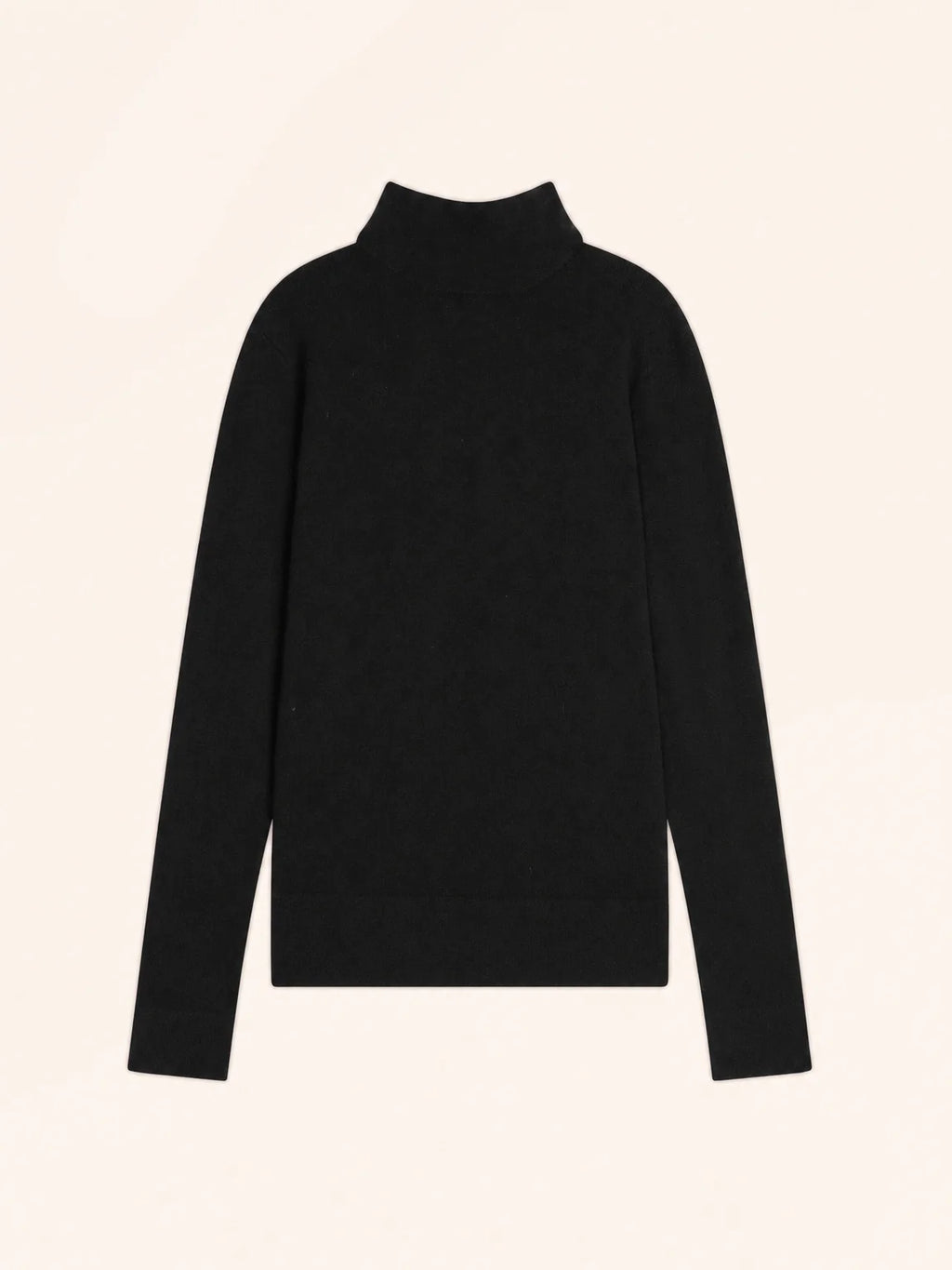 AMBRE pullover stehkragen schwarz