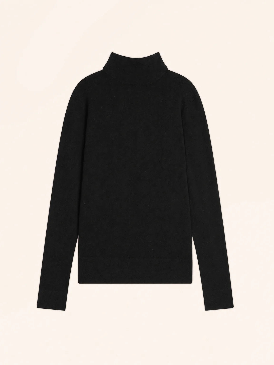 AMBRE pullover stehkragen schwarz
