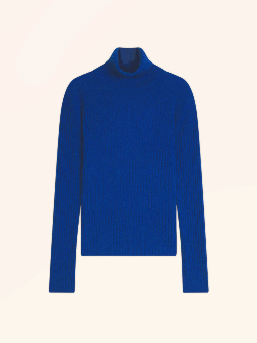 MIRAYA pullover rollkragen blau persan