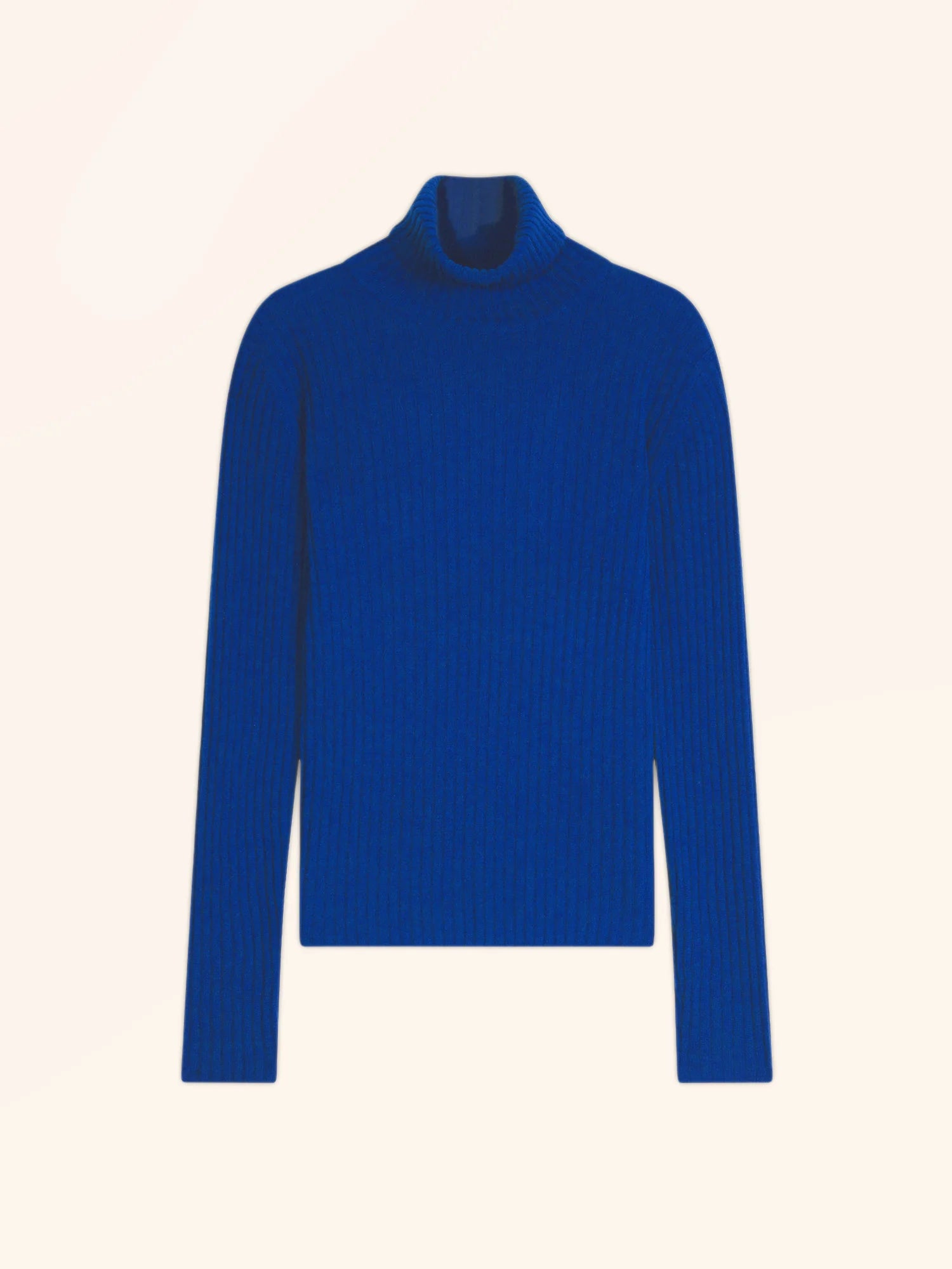 MIRAYA pullover rollkragen blau persan