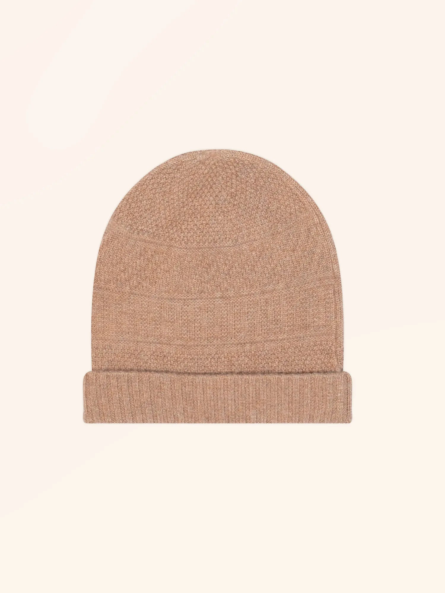 EMBER mütze 4-fädig camel meliert