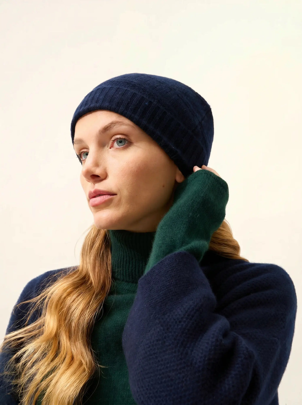 EMBER mütze 4-fädig marineblau