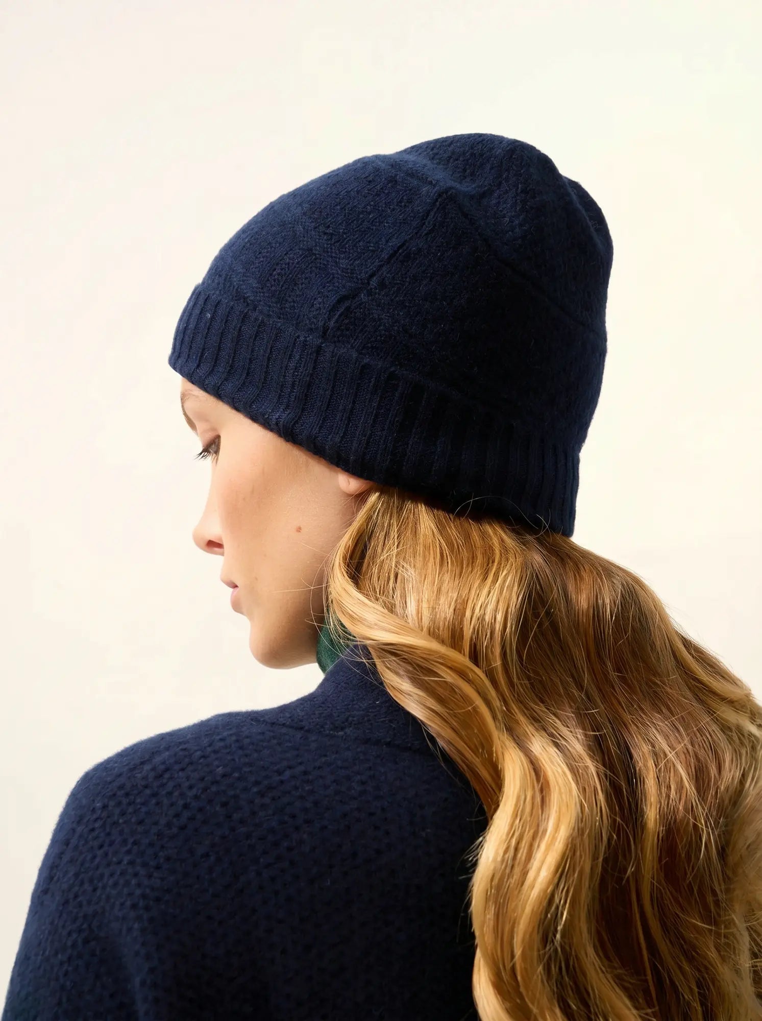 EMBER mütze 4-fädig marineblau