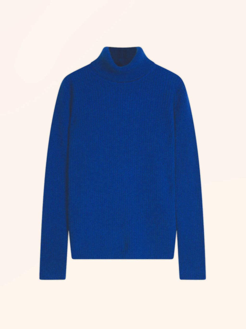 ISOLDE pullover rollkragen 4-fädig blau persan