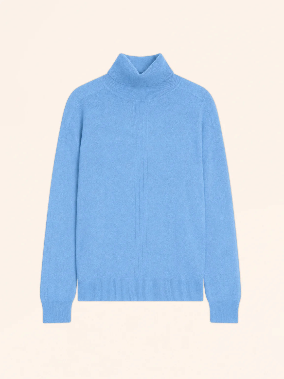 ORIANNE pullover rollkragen blau bébé