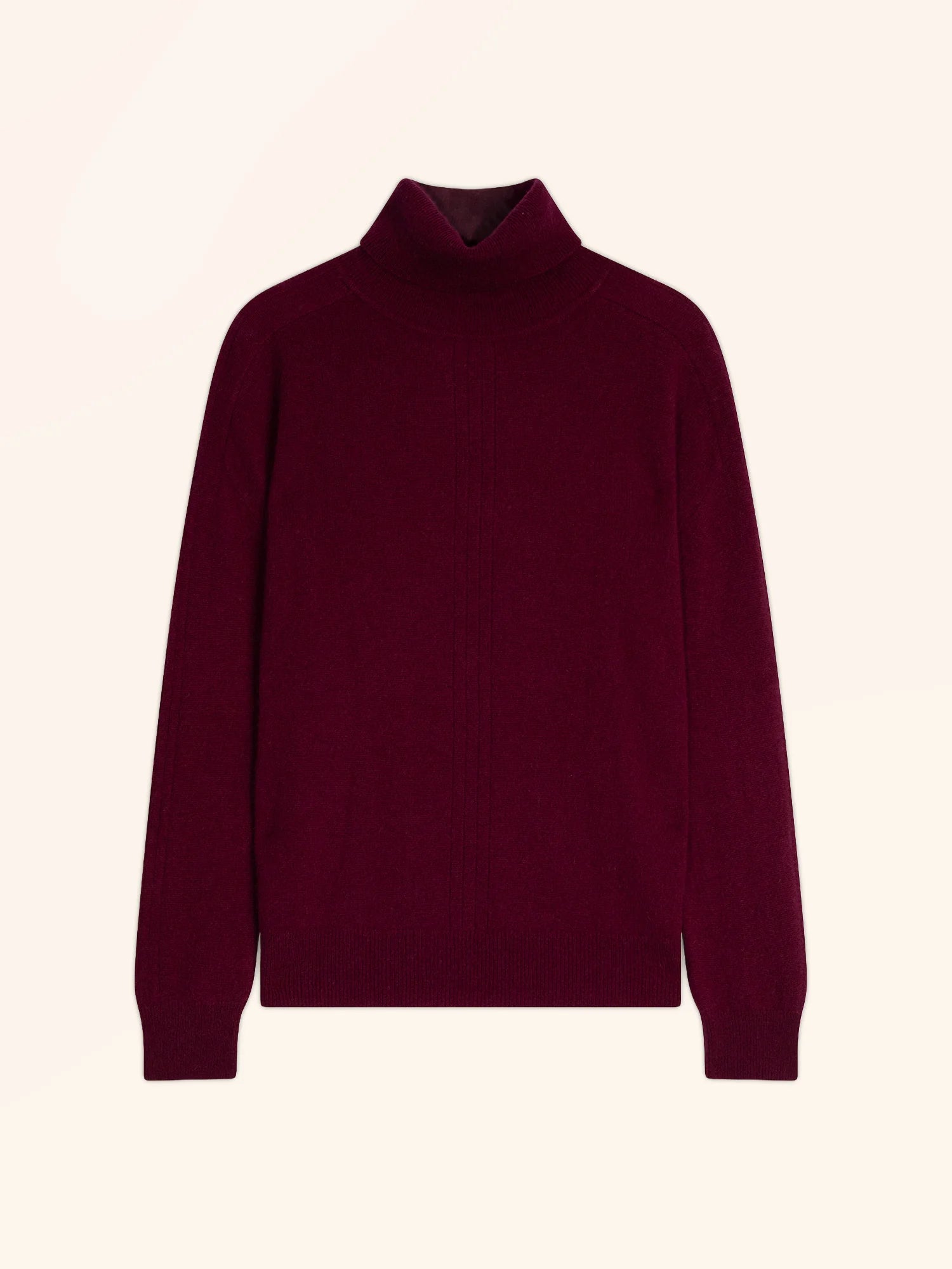 ORIANNE pullover rollkragen bordeaux