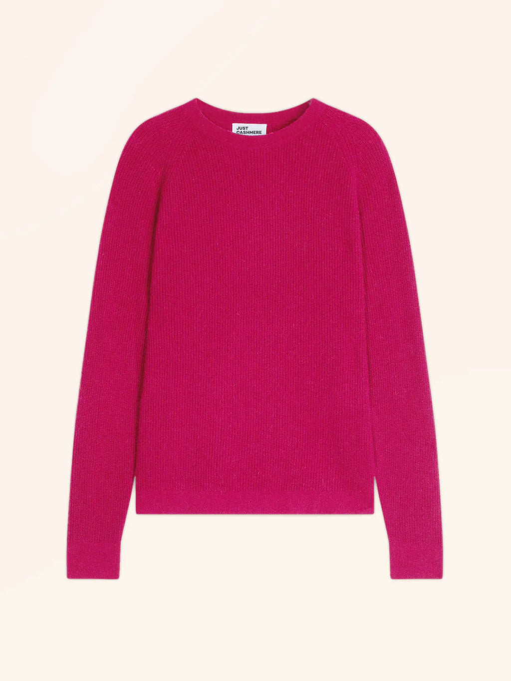 SOLAYA pullover rundhalsausschnitt fuchsia