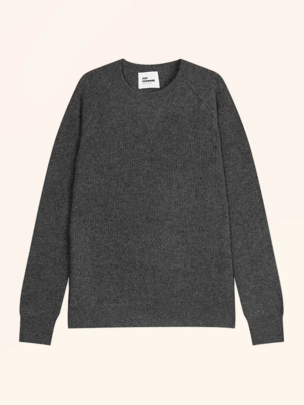 ISADORA pullover rundhalsausschnitt anthrazit meliert